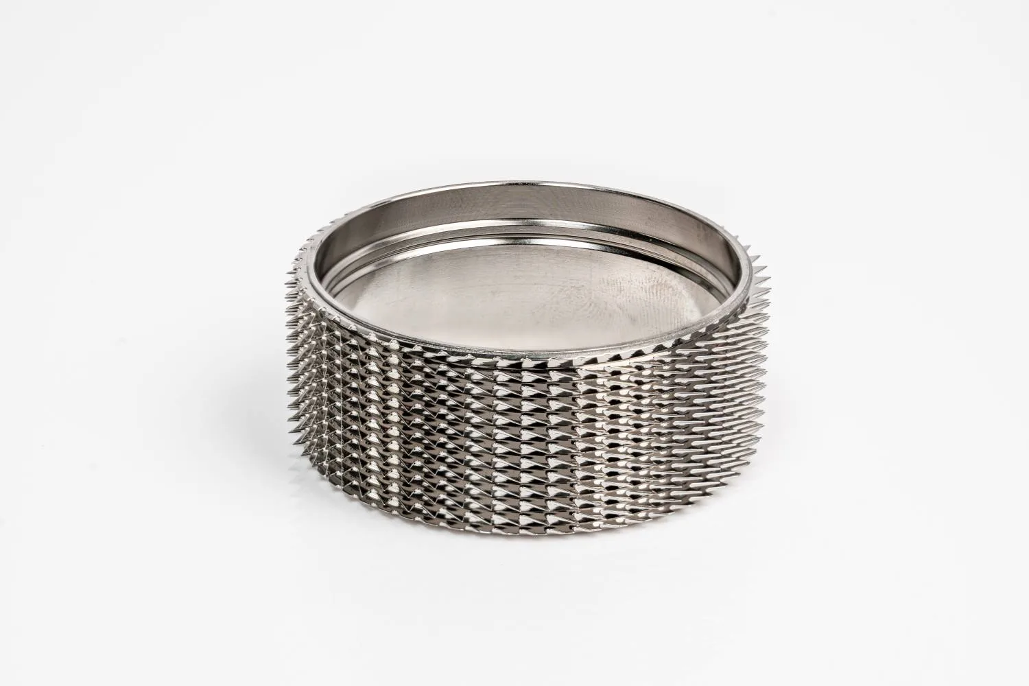 JSM clothing ring solid ring with integrated tooth profile for opening roller